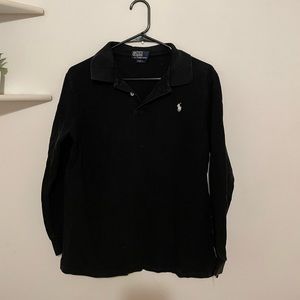 Black Polo vintage long sleeve